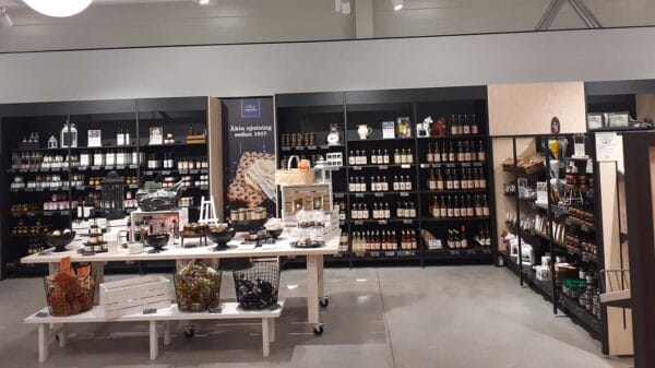 Butiksinredning - Leksands knäckebröd, Leksand