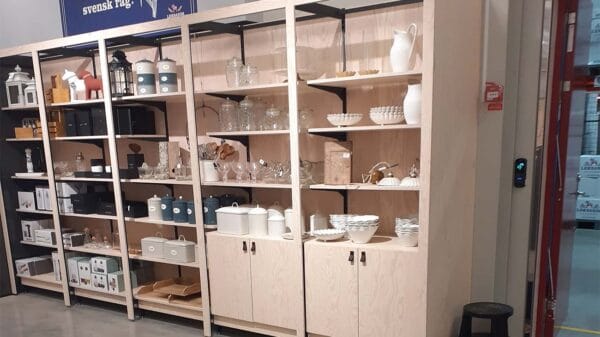 Butiksinredning - Leksands knäckebröd, Leksand